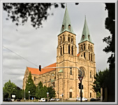 Kath. Pfarrkirche St. Maria (Marienkirche) Landau i.d.Pfalz Aussenansicht